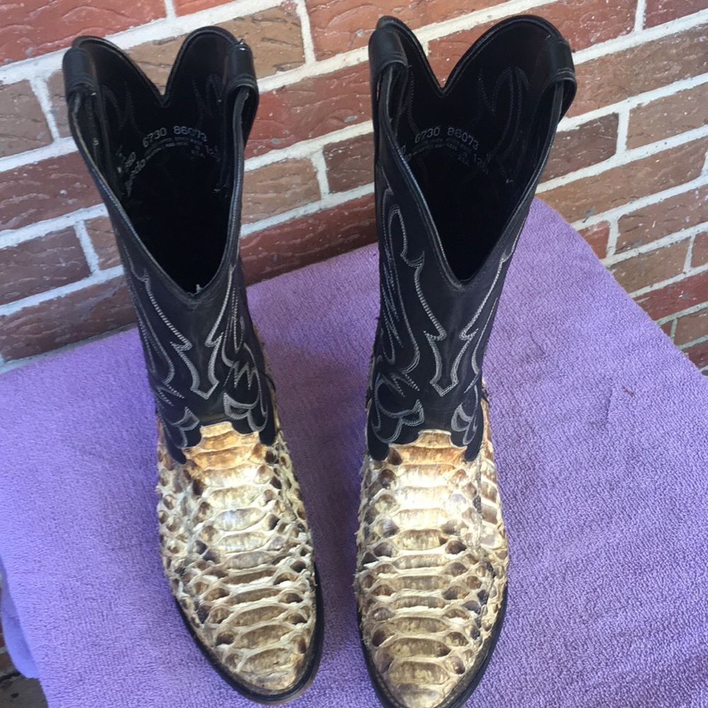 Laredo Snakeskin Boots
